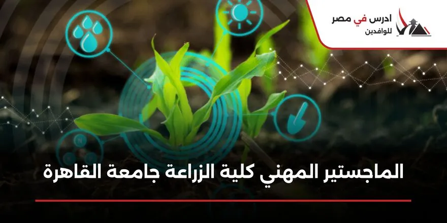 الماجستير المهني كلية الزراعة جامعة القاهرة