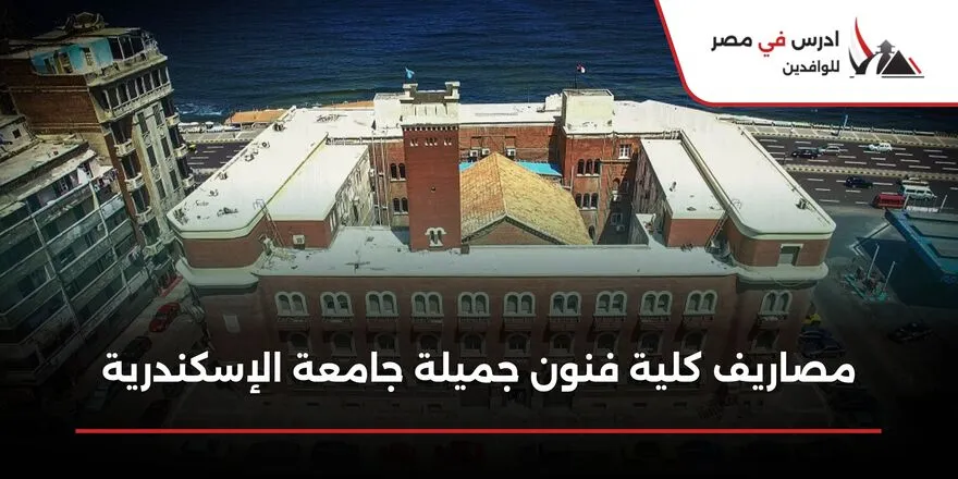 مصاريف كلية فنون جميلة جامعة الإسكندرية