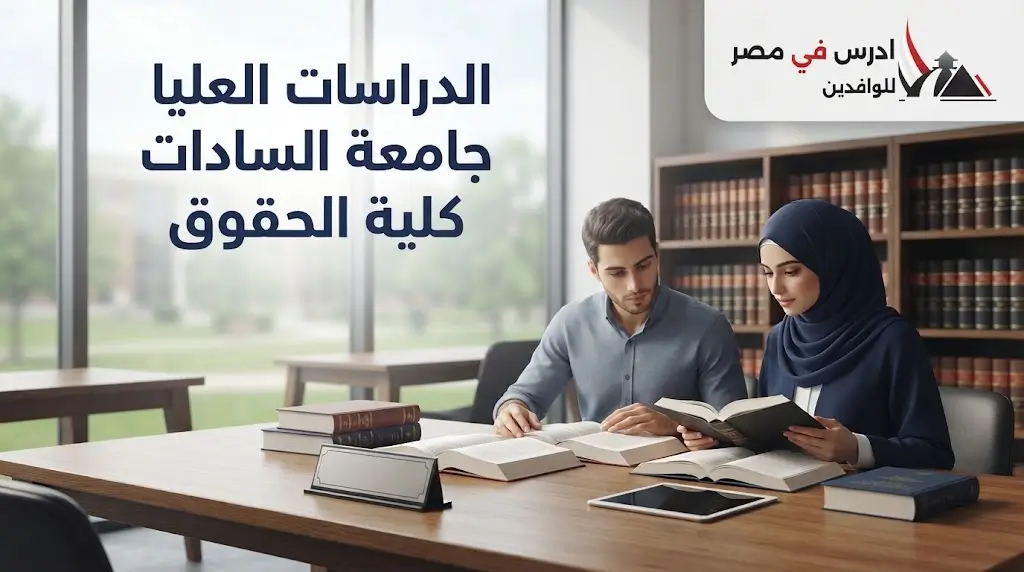 الدراسات العليا جامعة السادات كلية الحقوق