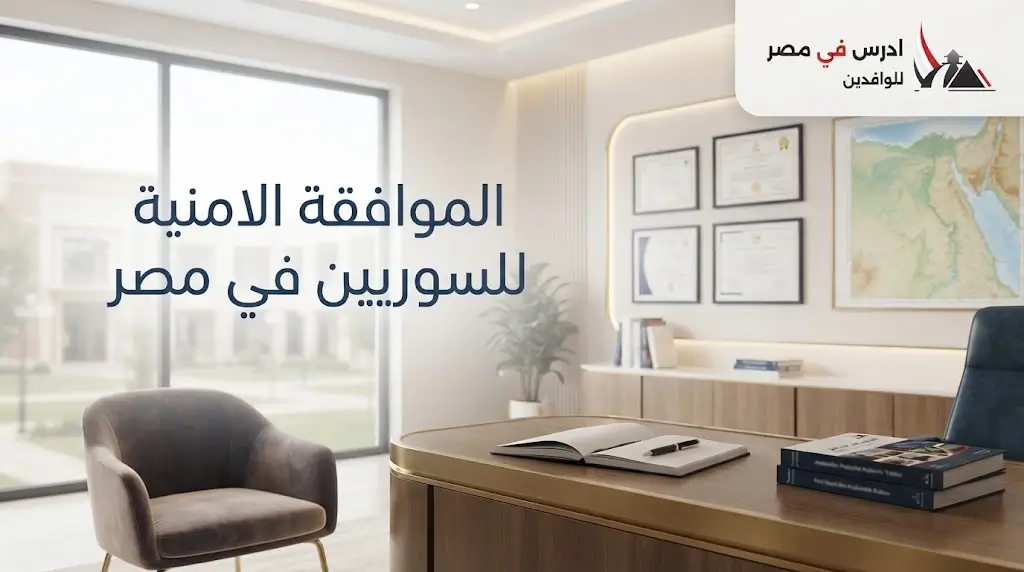 الموافقة الامنية للسوريين في مصر