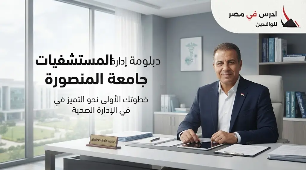 دبلومة إدارة المستشفيات جامعة المنصورة