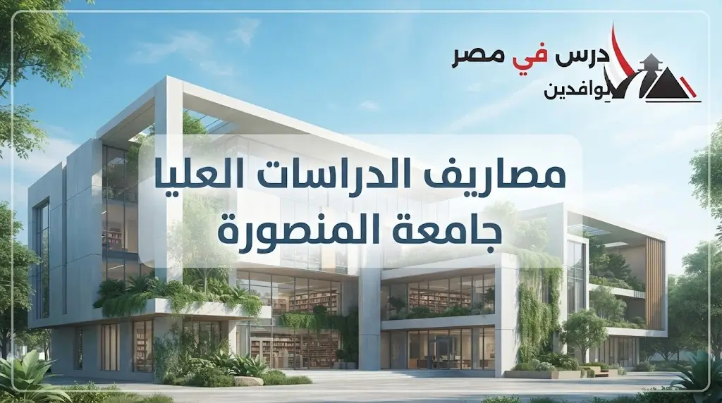 مصاريف الدراسات العليا جامعة المنصورة