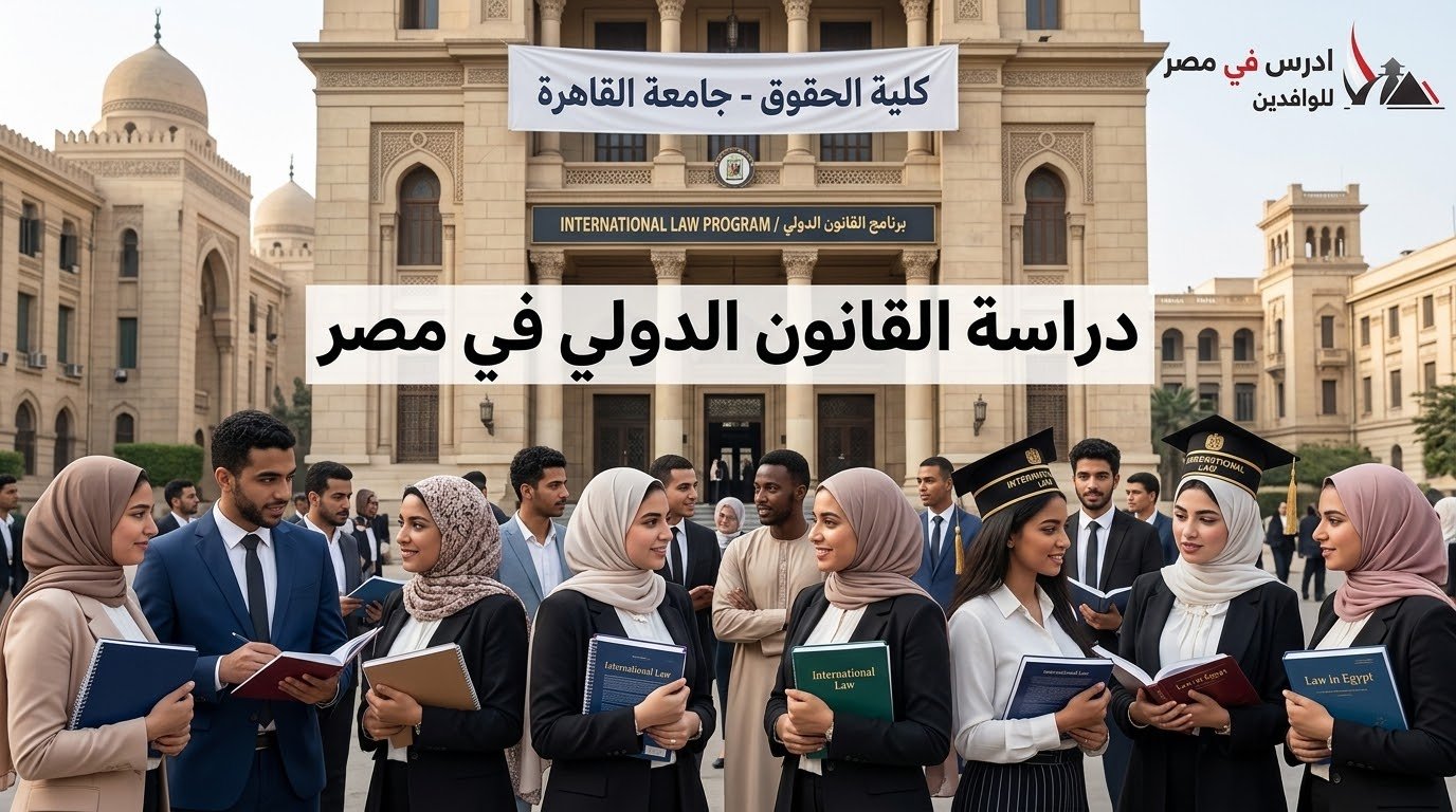 دراسة القانون الدولي في مصر