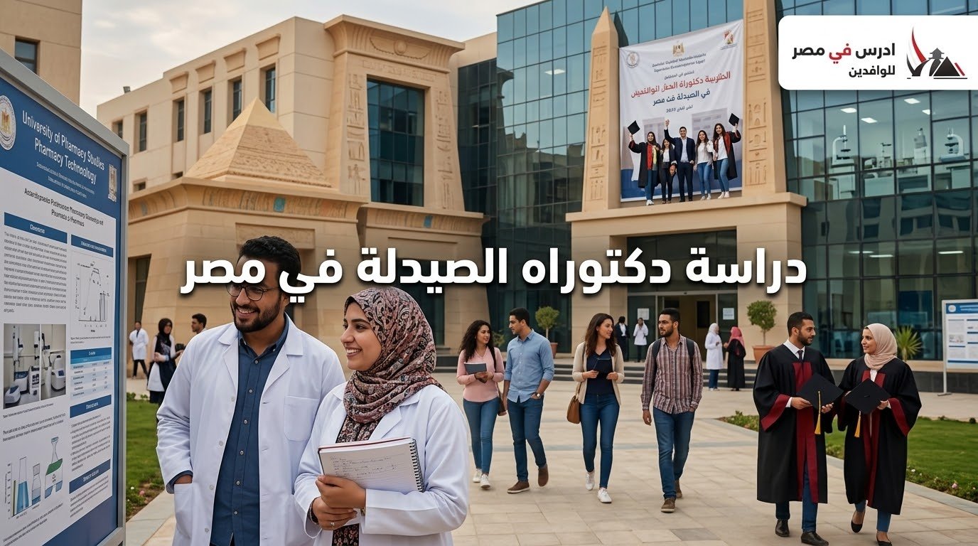 دراسة دكتوراه الصيدلة في مصر