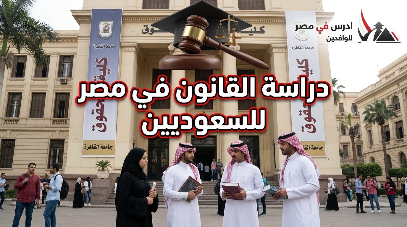 دراسة القانون في مصر للسعوديين