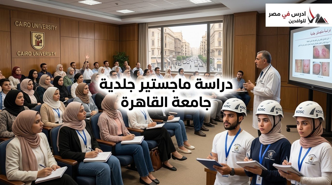 دراسة ماجستير جلدية جامعة القاهرة