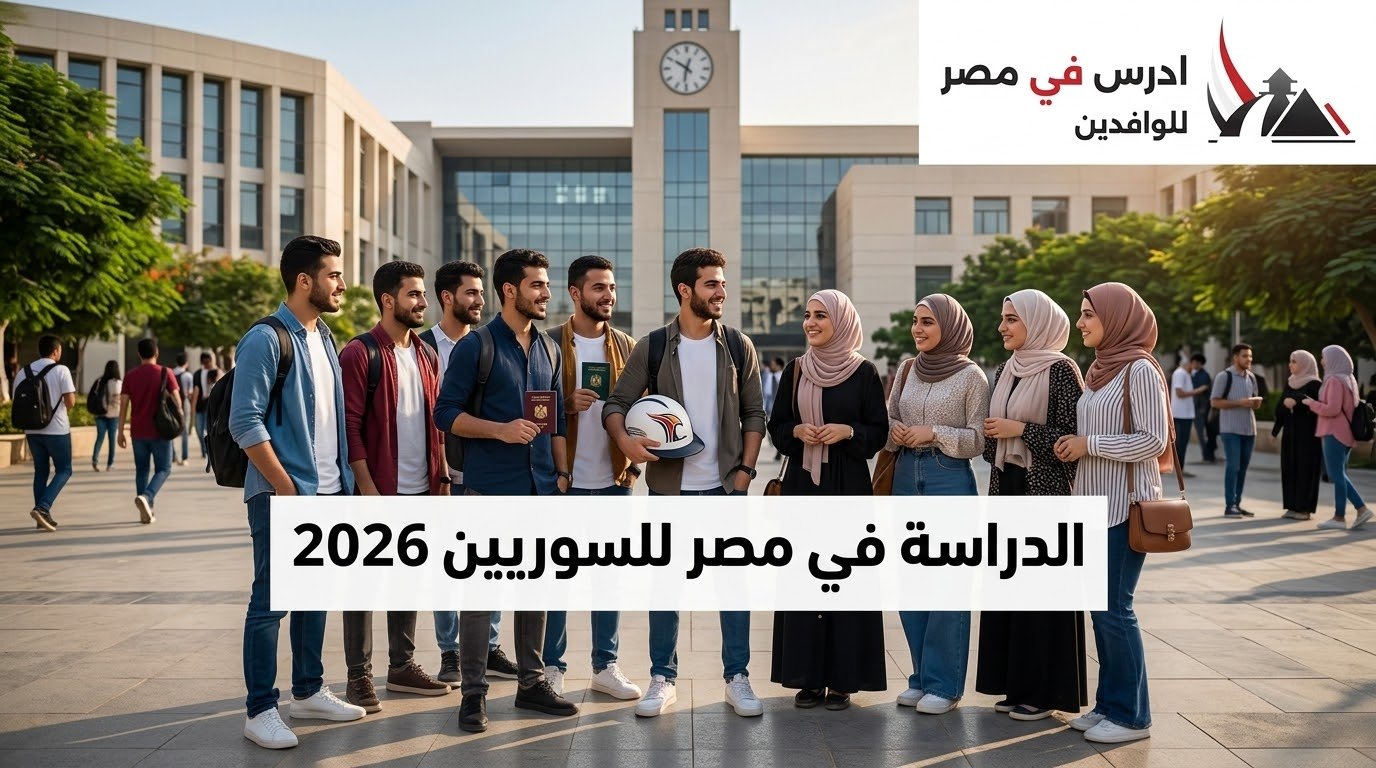 الدراسة في مصر للسوريين 2026