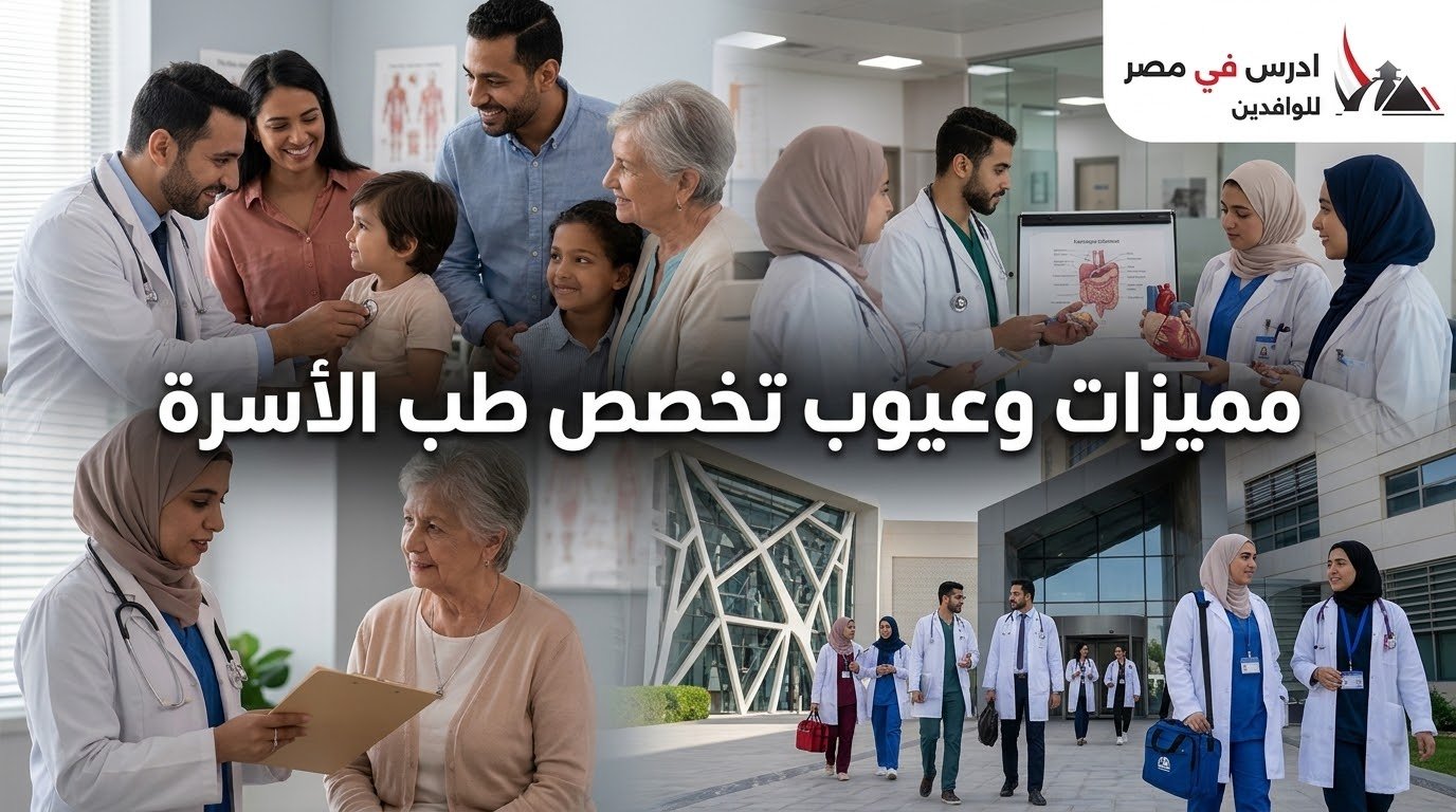 مميزات وعيوب تخصص طب الأسرة