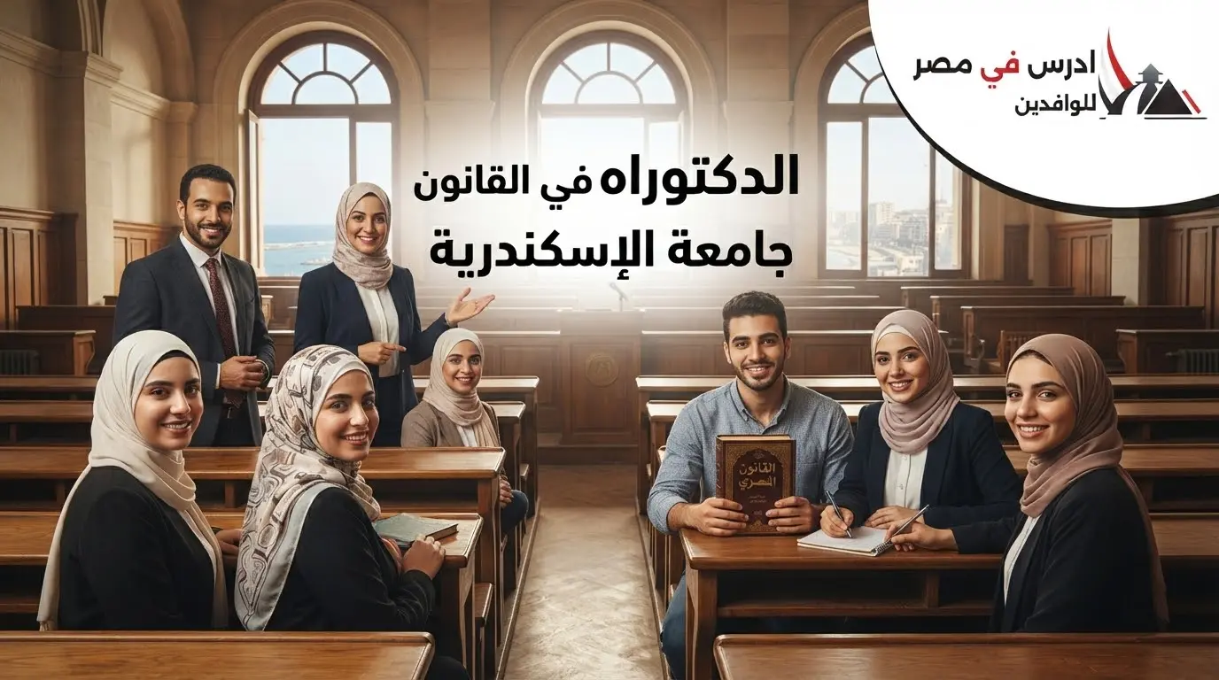 الدكتوراه في القانون جامعة الإسكندرية