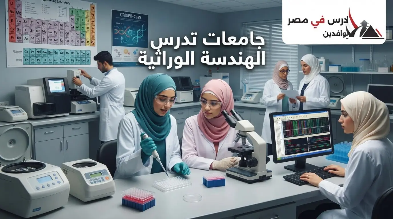 جامعات تدرس الهندسة الوراثية
