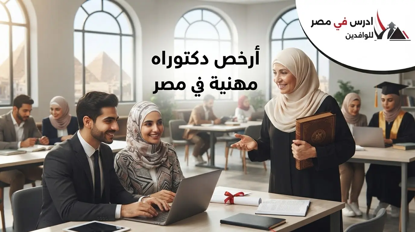 أرخص دكتوراه مهنية في مصر